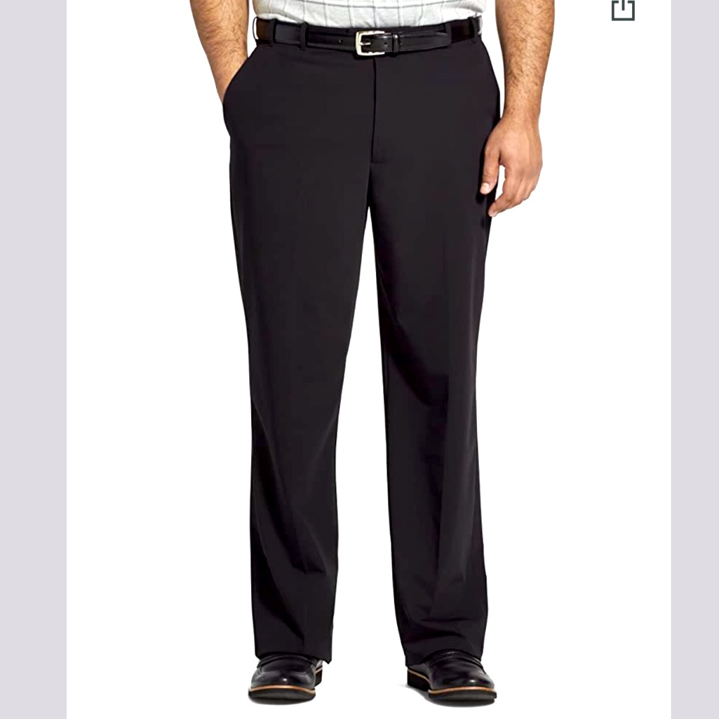Van-Heusen Flex Flat Front Pant